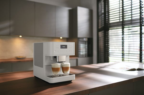 Miele Bean-to-Cup Coffee Machine Freestanding Lotus White