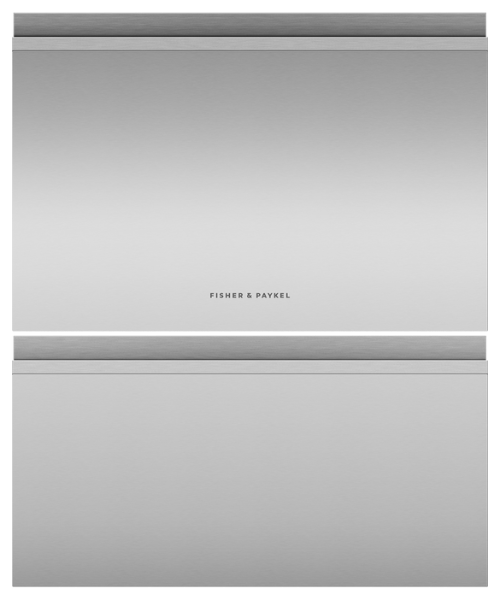 Fisher & Paykel 82886 Stainless Steel Door Panels for Integrated Double DishDrawer Recessed handle