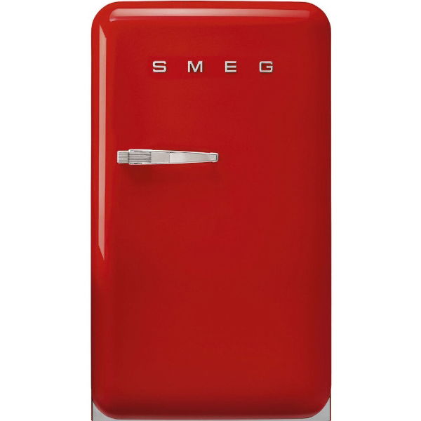 Smeg 50s Style Red Small Right Hand Hinged Home Bar Fridge
