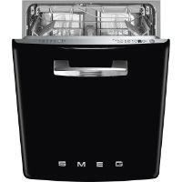 Smeg 50s style Built-in Dishwasher Black