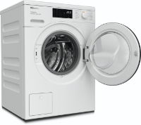 Miele 9kg Washing Machine 1400rpm Freestanding White, Graphite door