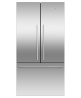 Fisher & Paykel 26687 Series 7 900mm French Door Plumbed-In American Fridge Freezer Stainless Steel