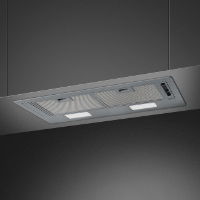 Smeg 73cm Canopy Hood Silver