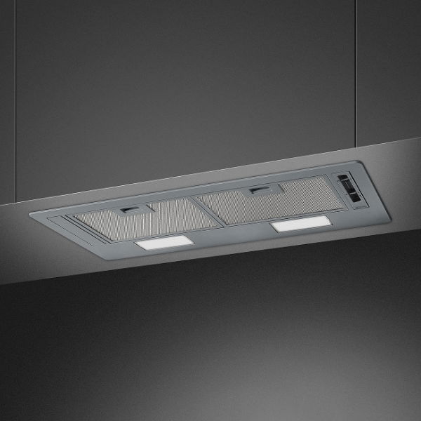 Smeg 73cm Canopy Hood Silver