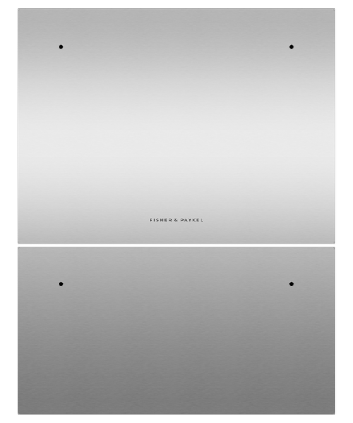 Fisher & Paykel 82851 Stainless Steel Door Panels only for Integrated Double DishDrawer - Order handle separately