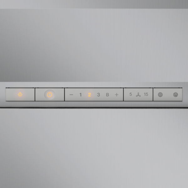Miele 880mm x 500mm Stella Ceiling Extractor, Stainless Steel, A++ Rated
