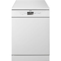 Smeg 60cm Freestanding Dishwasher White
