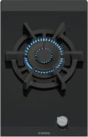 Siemens iQ700 30cm Wok Domino Hob Gas on Black Glass